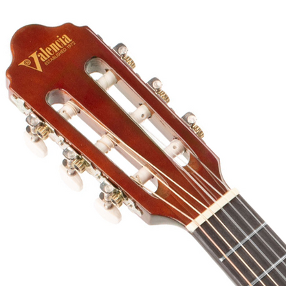 Valencia V102K 1/2 Size Classical Acoustic Guitar Package in Natural