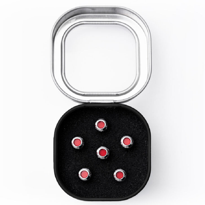 Martin Luxe Liquid Metal Bridge Pins in Chrome