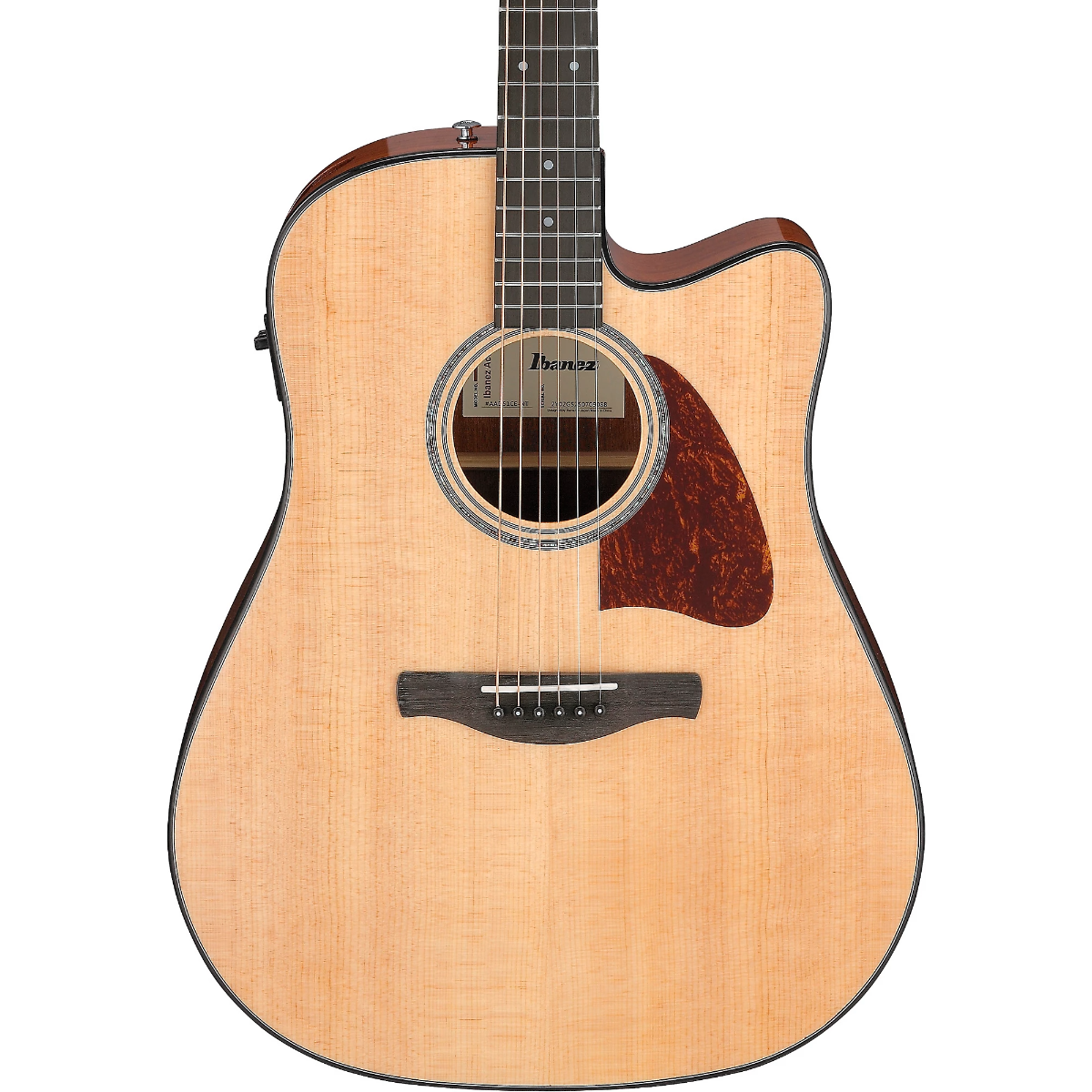 Ibanez AAD51CE Acoustic Guitar in Natural High Gloss