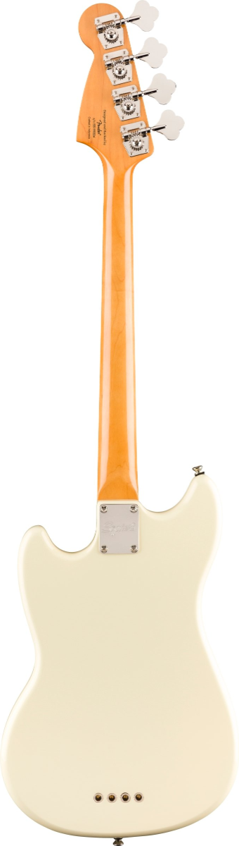 Squier Classic Vibe '60s Mustang Bass, Laurel Fingerboard in Olympic White