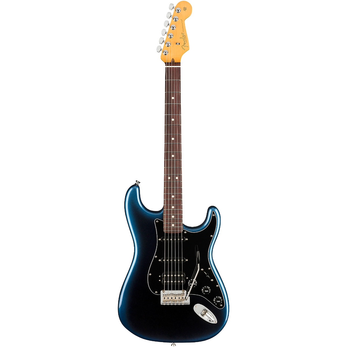 Fender American Professional II Stratocaster® HSS, Rosewood Fingerboard in Dark Night