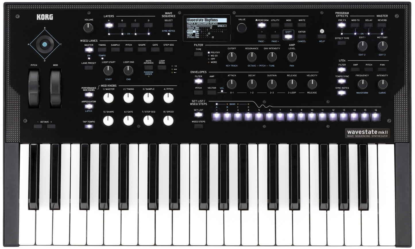 KORG wavestate mk II Wave Sequencing Synthesizer
