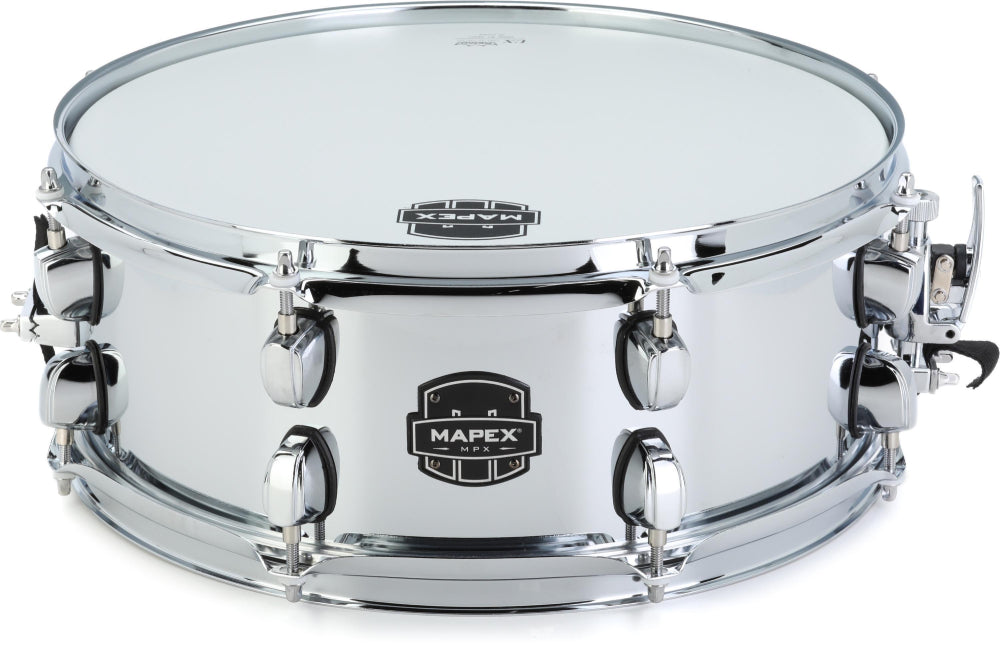 Mapex MPX Steel Snare Drum  14”x 5.5” in Chrome Finish