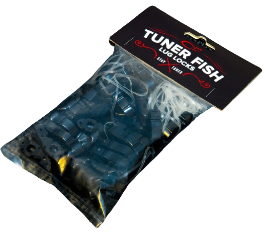 Tuner Fish TFBK8 Lug Locks 8 Pack in Black