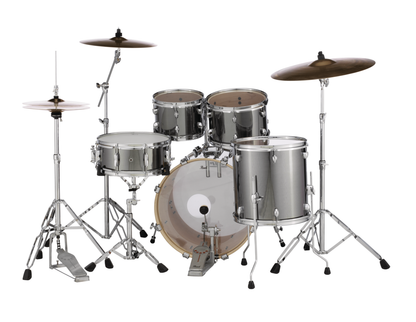 Pearl Export 20" Fusion 5 Piece Drum Kit in Smokey Chrome