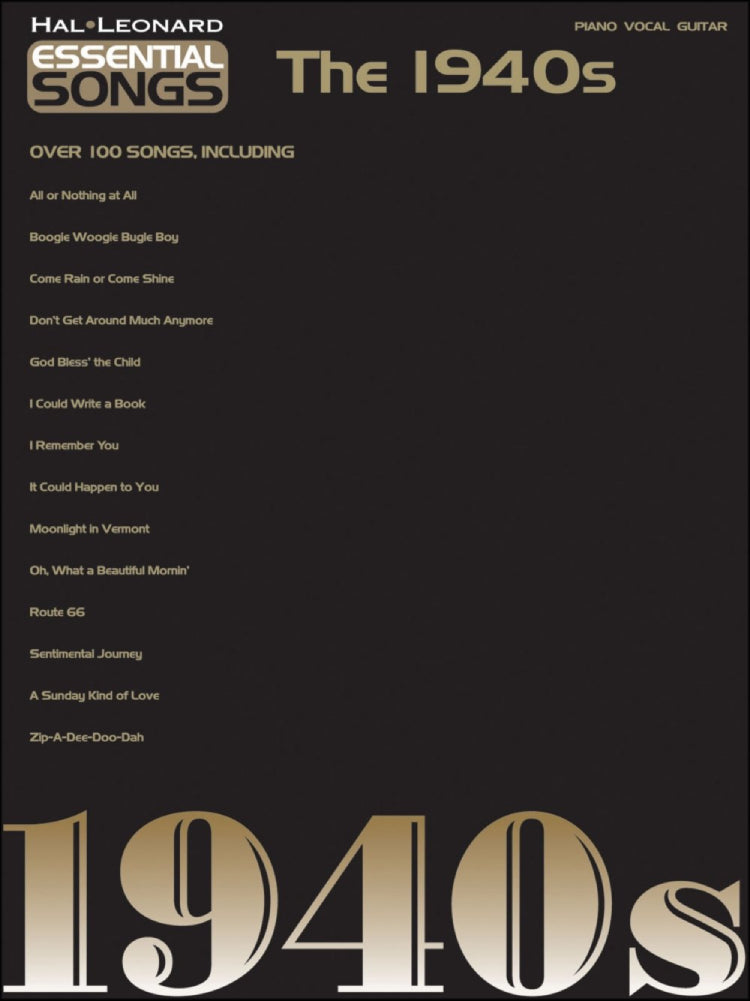 Essential Songs The 1940s PVG
