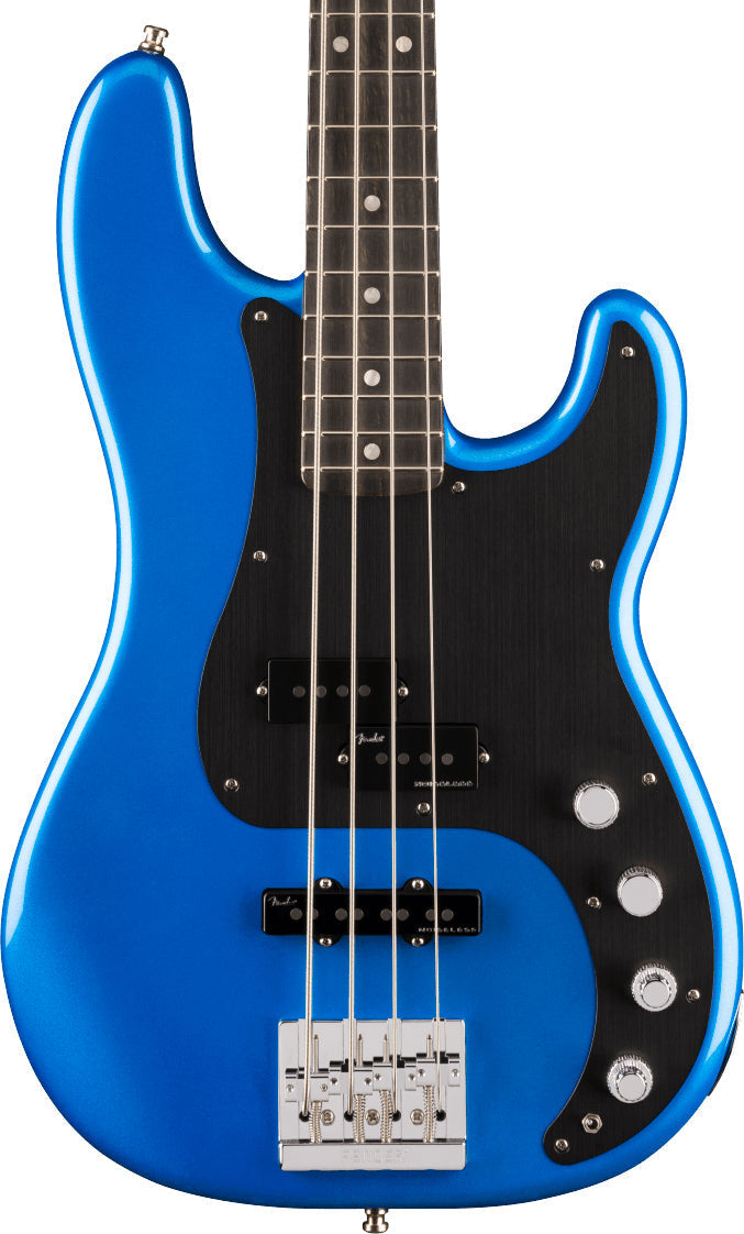 Fender American Ultra II Precision Bass, Ebony Fingerboard in Noble Blue