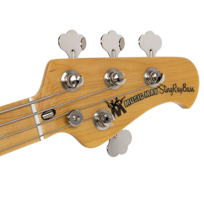 Ernie Ball Music Man BFR Nitro StingRay Retro '76 Bass Guitar in '76 Burst