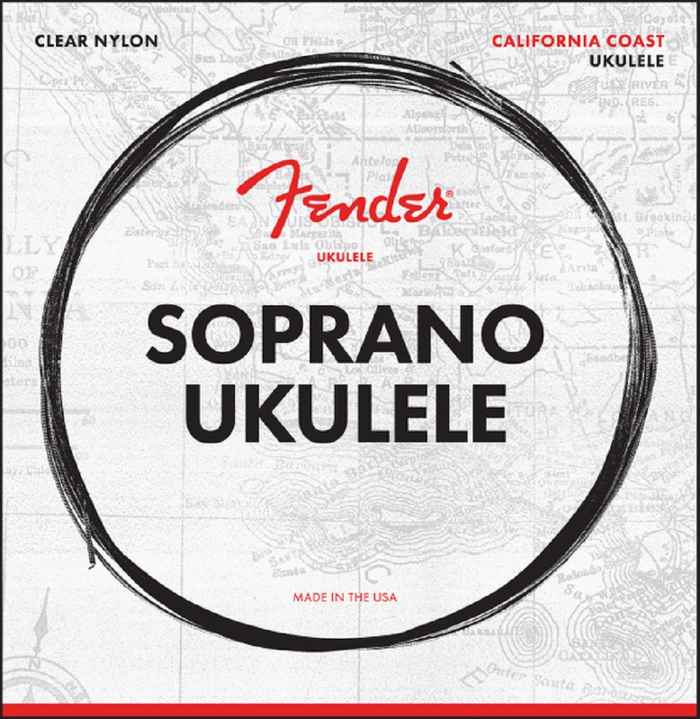 Fender  California Coast Soprano Ukulele Strings