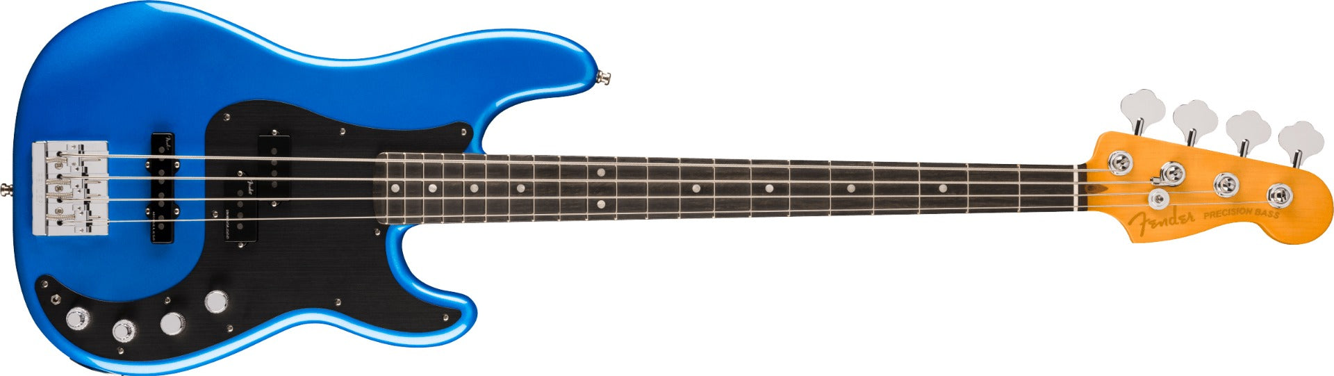 Fender American Ultra II Precision Bass, Ebony Fingerboard in Noble Blue