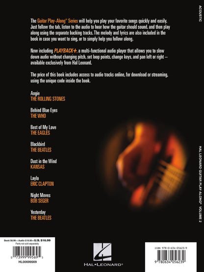 Acoustic Guitar Play Along Volume 2 Bk/Ola