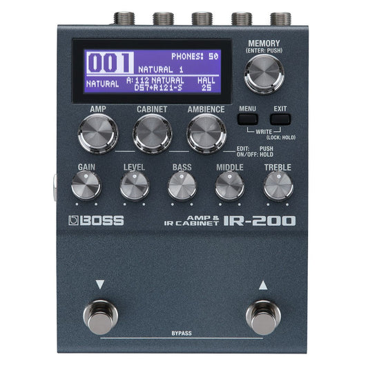 BOSS IR-200 Amp & IR Cabinet Pedal