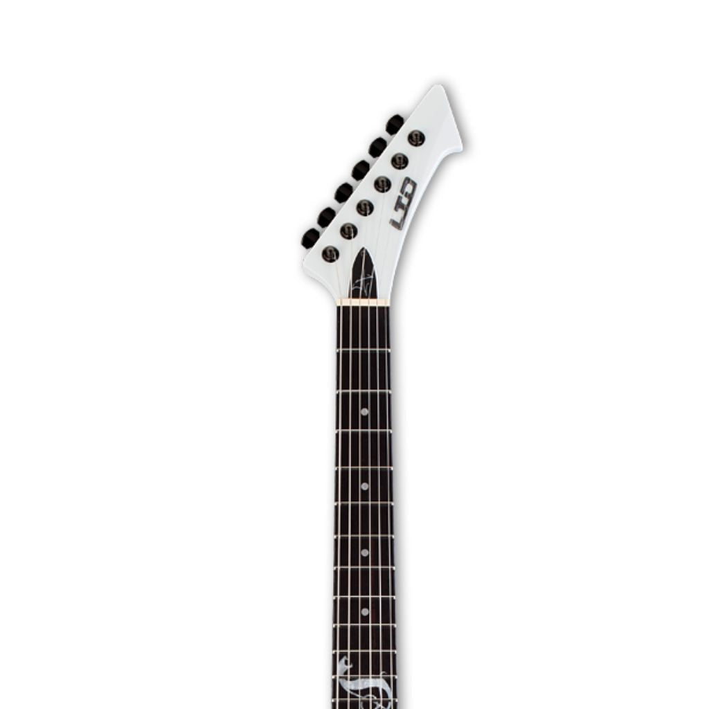 LTD JAMES HETFIELD SNAKEBYTE  in WHITE