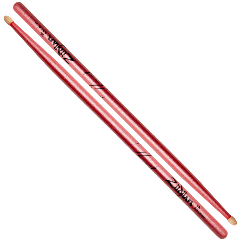 Zildjian Chroma Series 5A Drumsticks in Chroma Pink