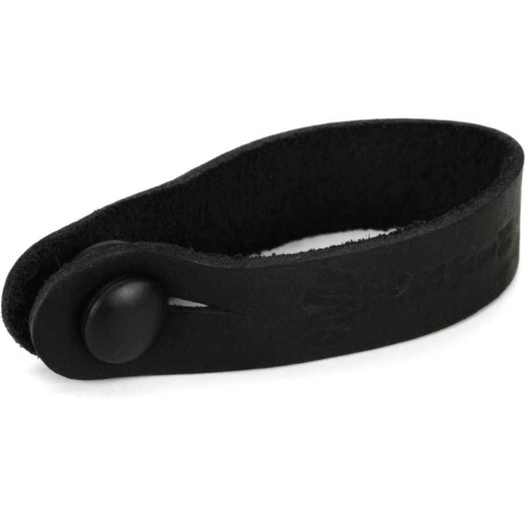 Martin Leather Headstock Tie Strap in Black