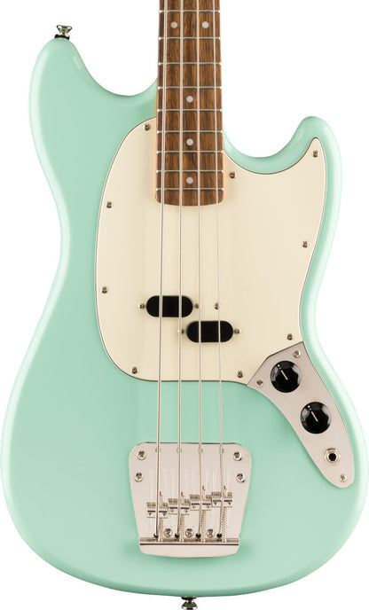 Squier Classic Vibe '60s Mustang Bass, Laurel Fingerboard in Surf Green