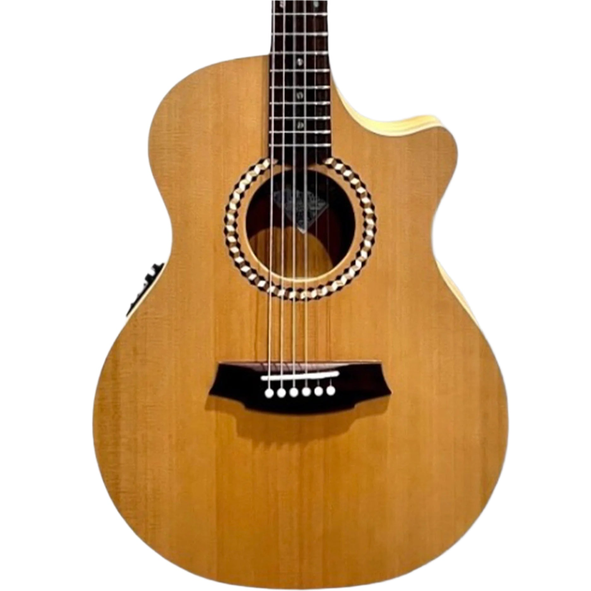 Cole Clark RAN2EC-CMAHR Recording Series Acoustic Electric Guitar in Natural