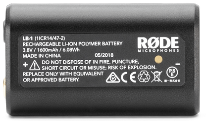 Rode LB1 Lithium ion Rechargeable Battery