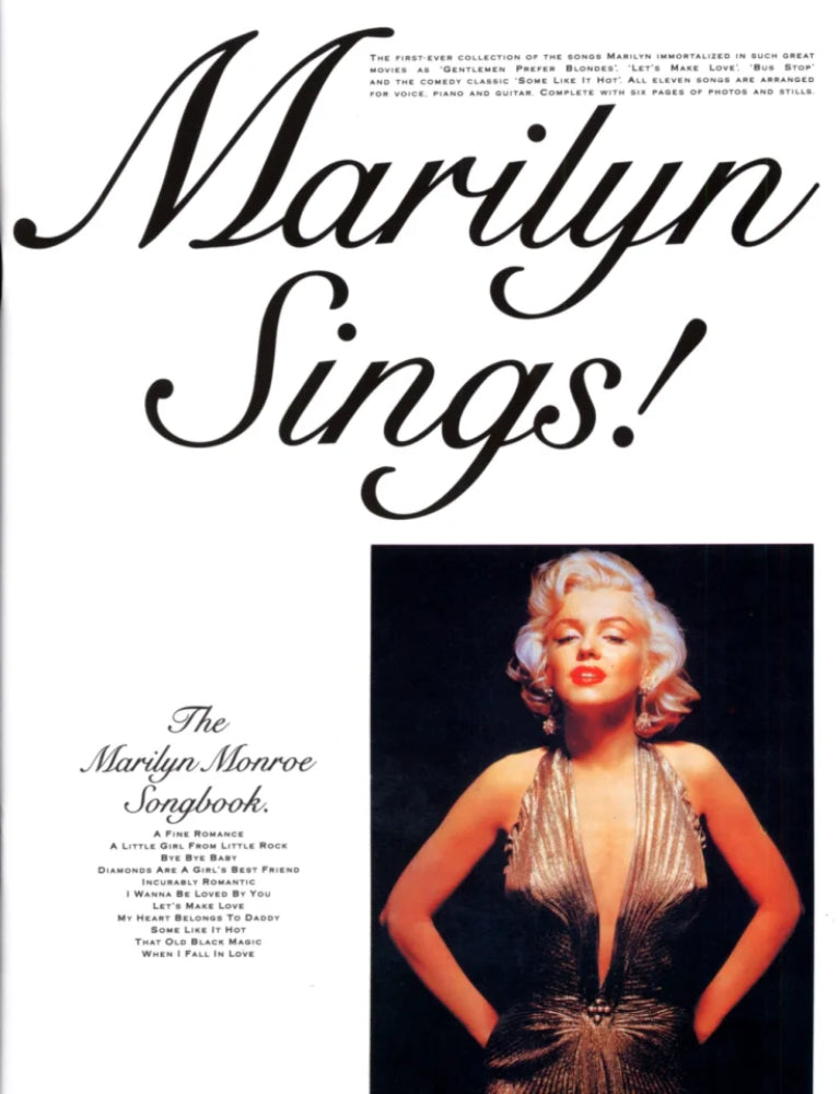 Marilyn Sings The Marilyn Monroe Songbook PVG