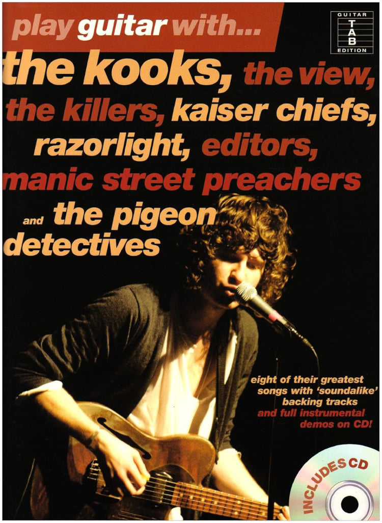 Play Guitar With Kooks View Killers Etc Tab Bk/Cd