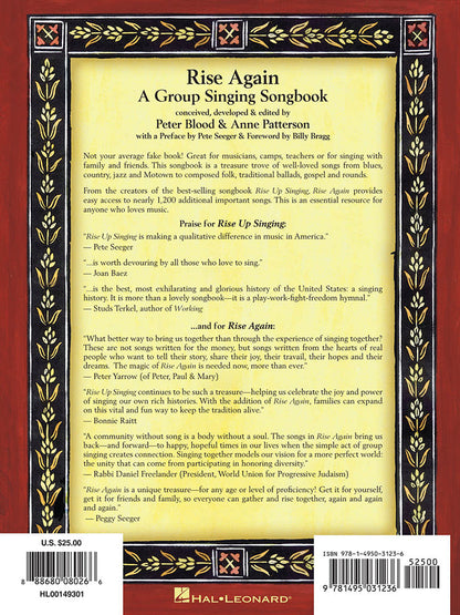 Rise Again Songbook Spiral Words & Chords To Nearly 1200 Songs