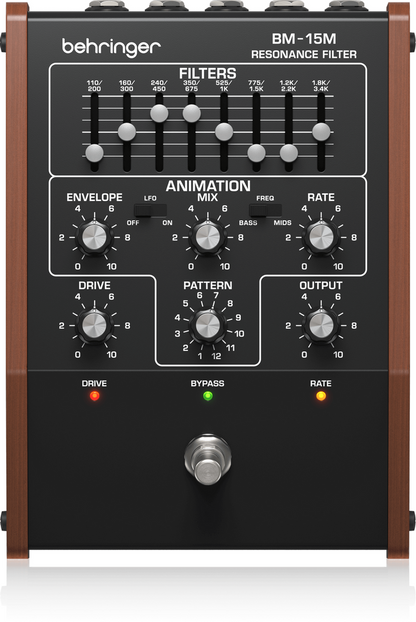 Behringer BM-15M Multiple Resonance Filter Array Pedal