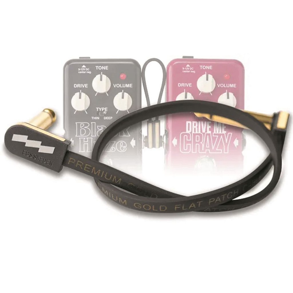 EBS PG-58 Premium Gold Flat Patch Cable 58cm