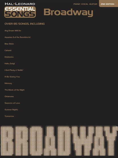 Essential Songs Broadway PVG 2nd Edition