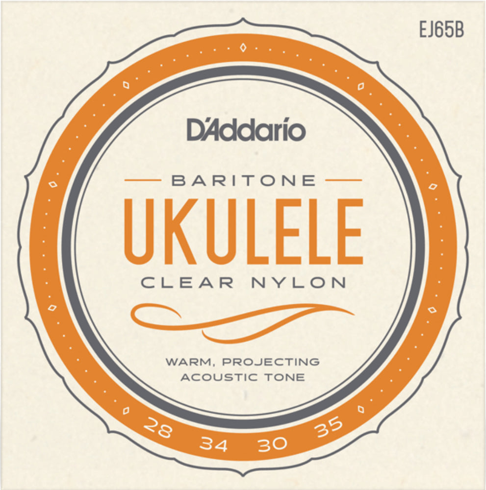 D'Addario EJ65B Baritone Ukulele Strings