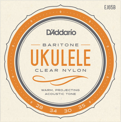 D'Addario EJ65B Baritone Ukulele Strings