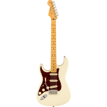 Fender American Professional II Stratocaster Left Hand, Maple Fingerboard in Olympic White