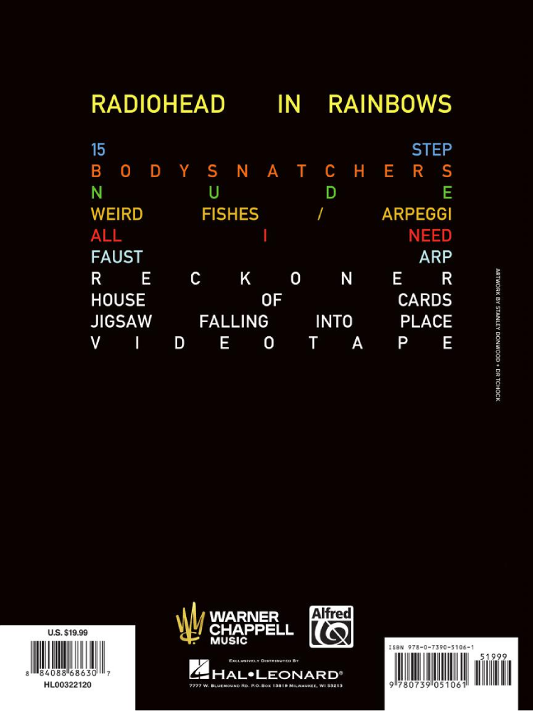 Radiohead In Rainbows PVG