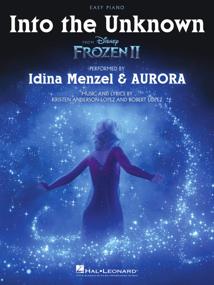 Into the Unknown From Frozen II Easy Piano S/S