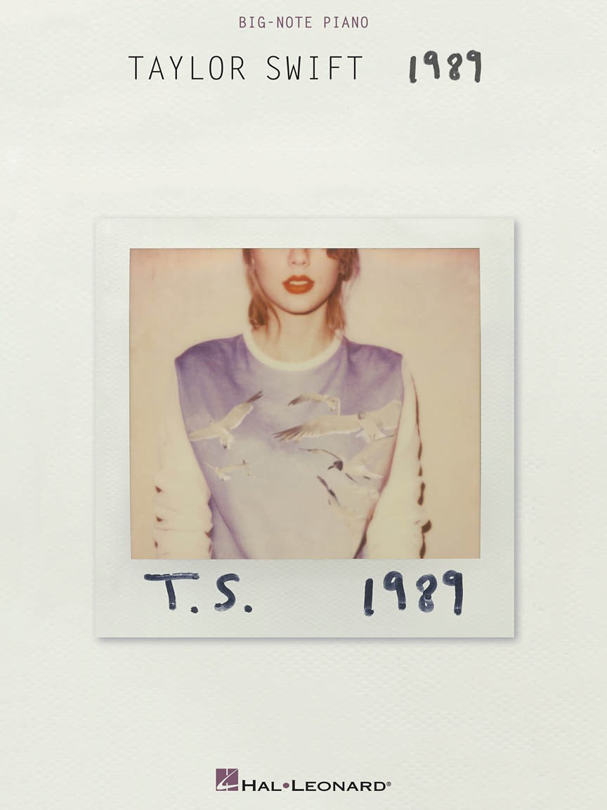 Taylor Swift 1989 Big Note Piano