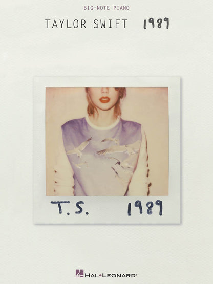 Taylor Swift 1989 Big Note Piano
