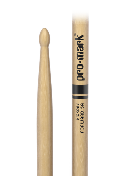 Promark Classic Forward 5A Lacquered Hickory Wood Tip Drumsticks