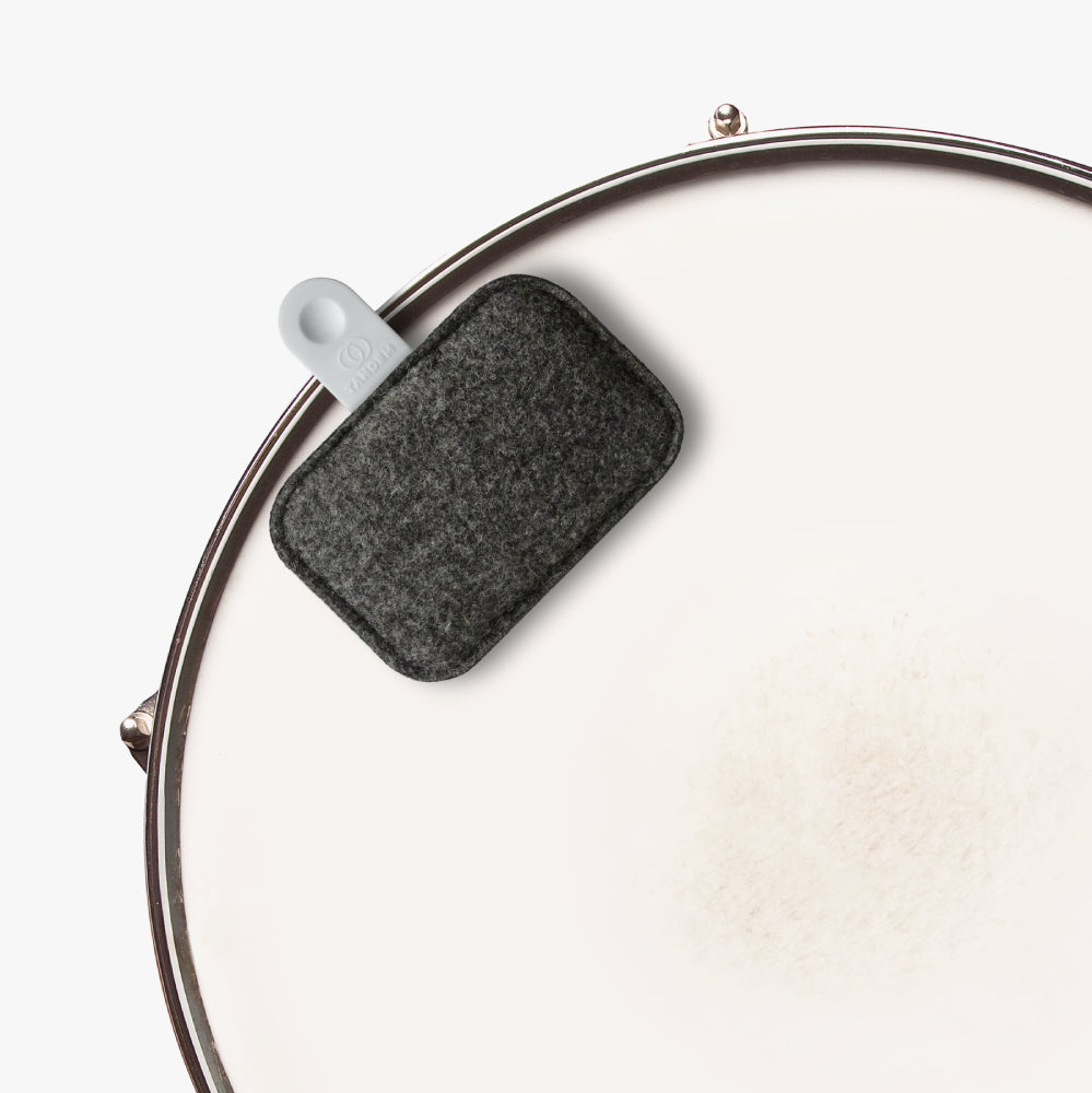 Tandem Drops Set of 4 Drum in Fog Gray