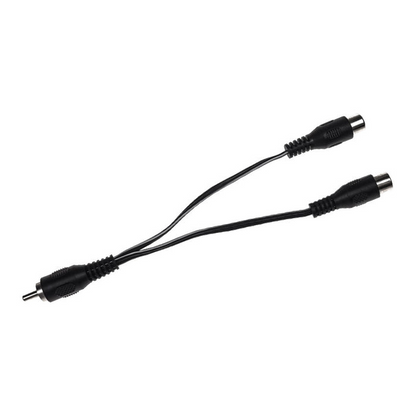 CIOKS 1002 Split Adapter Flex 10cm in Black