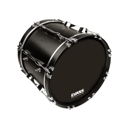 Evans MX1 20" Black Marching Bass Drum Head