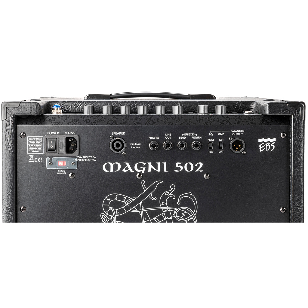 EBS Magni 502 2x10" 500W Bass Combo Amp