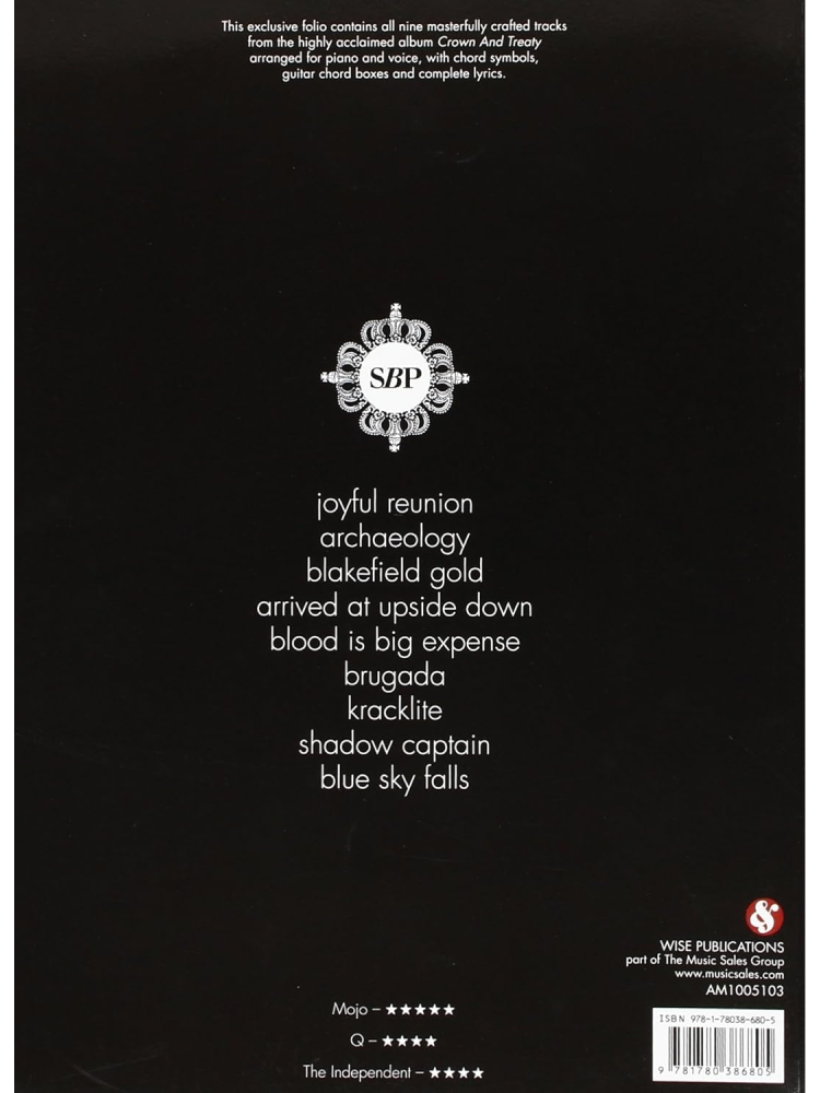 Sweet Billy Pilgrim Crown and Treaty PVG