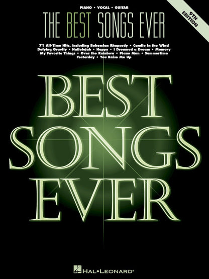 The Best Songs Ever 9th Edition PVG