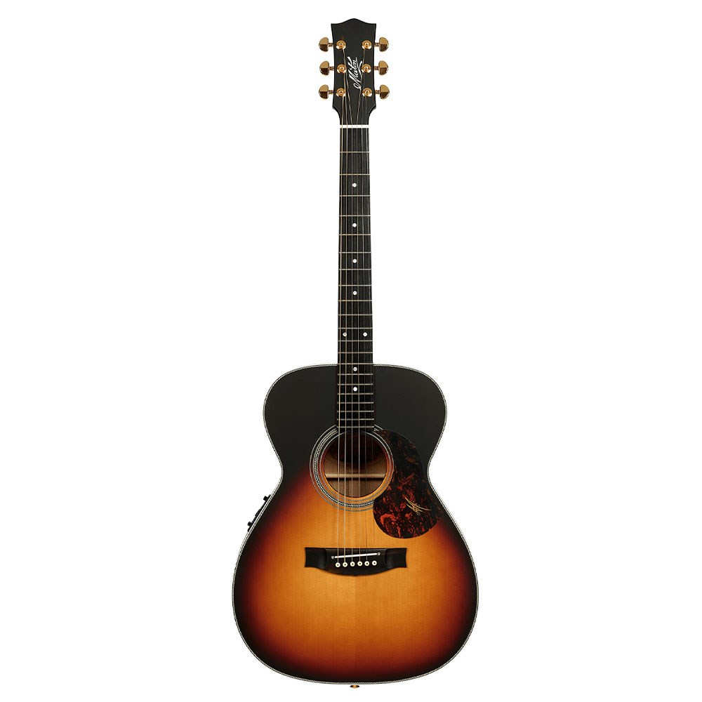 Maton Troubadour Traditional Acoustic Electric Guitar in Tobacco Sunburst