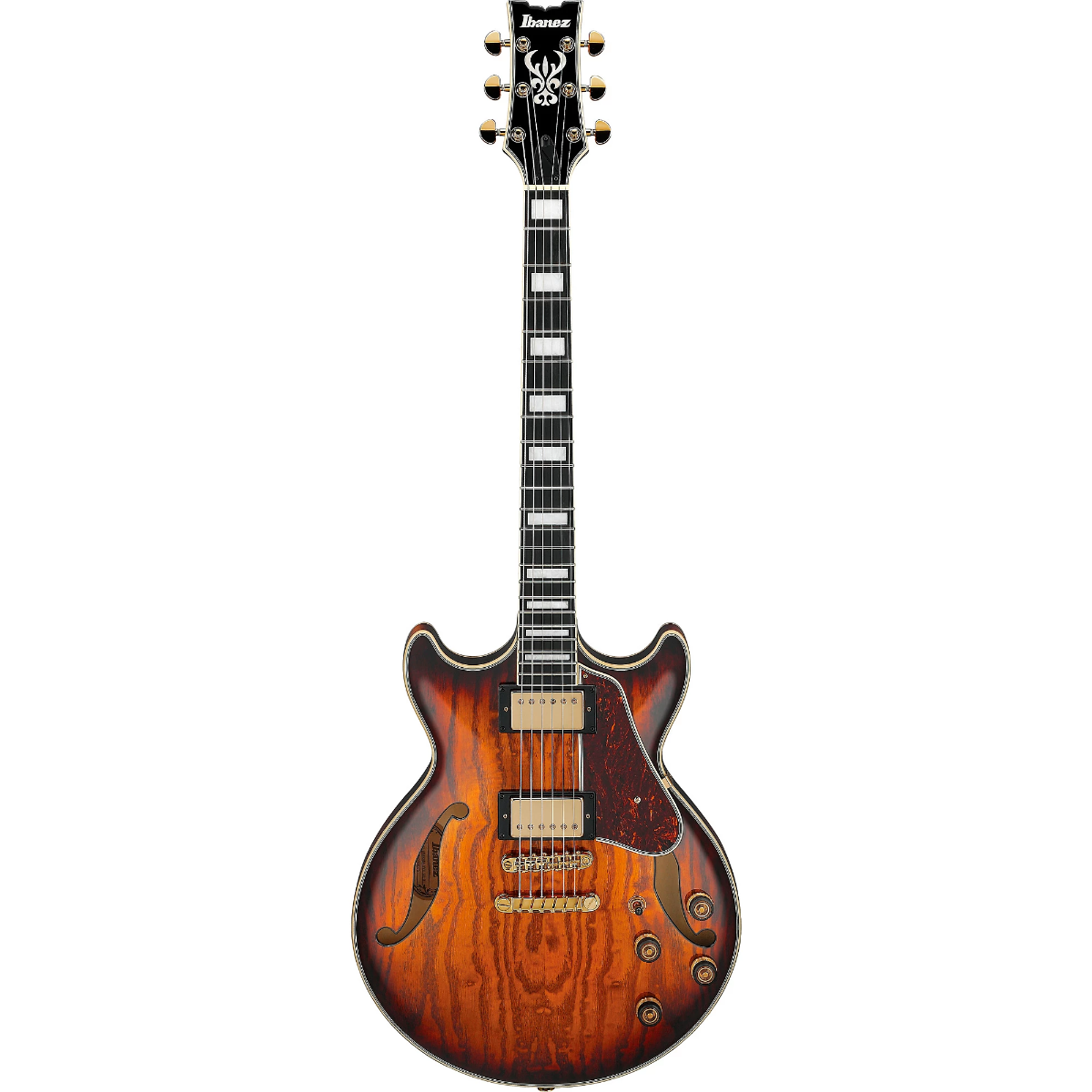 Ibanez AM93QA  Electric Guitar in Vintage Violin High Gloss