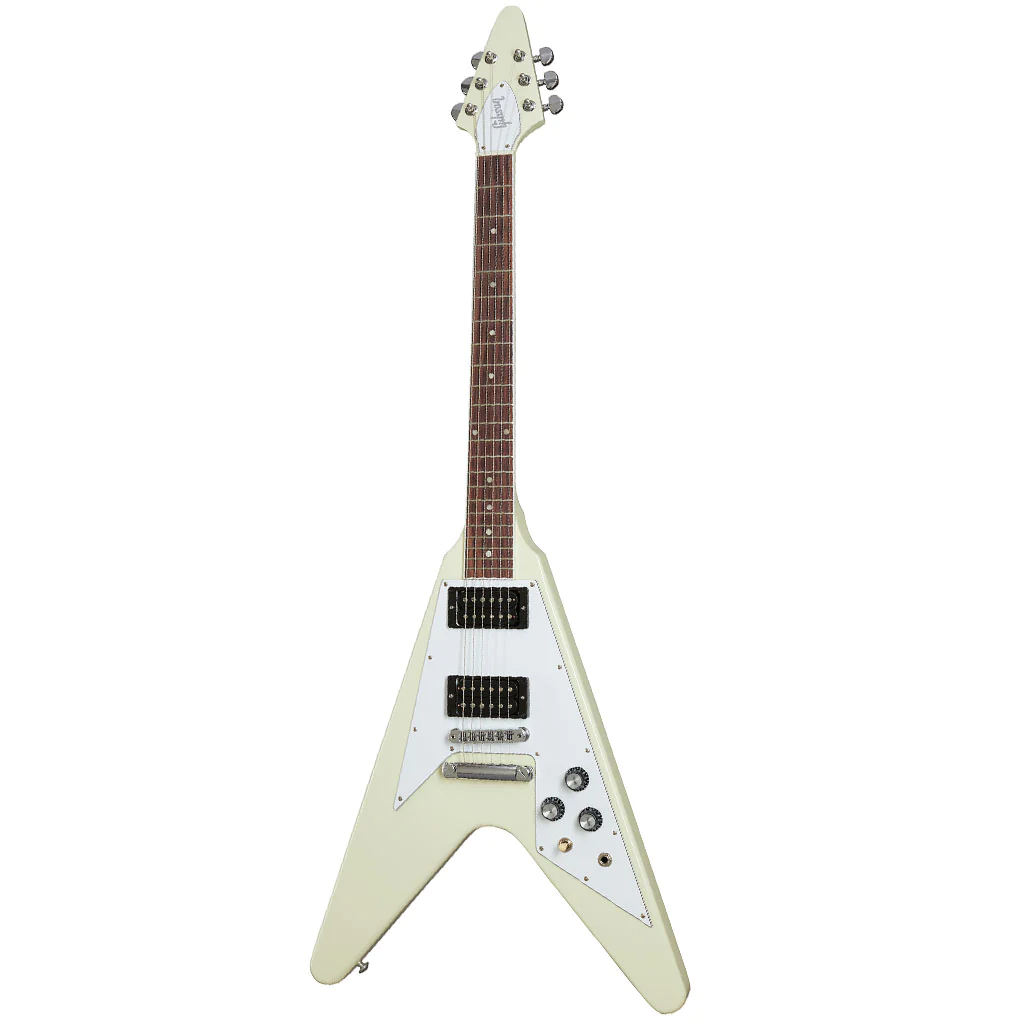 Gibson 70s Flying V in Classic White
