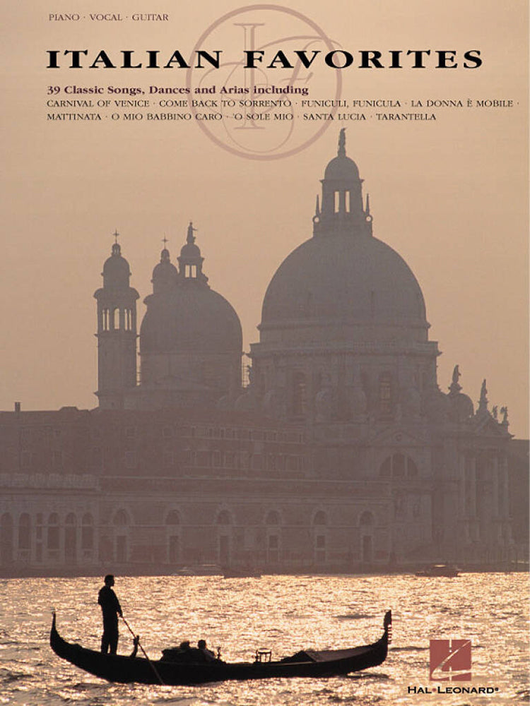 Italian Favorites Piano Vocal