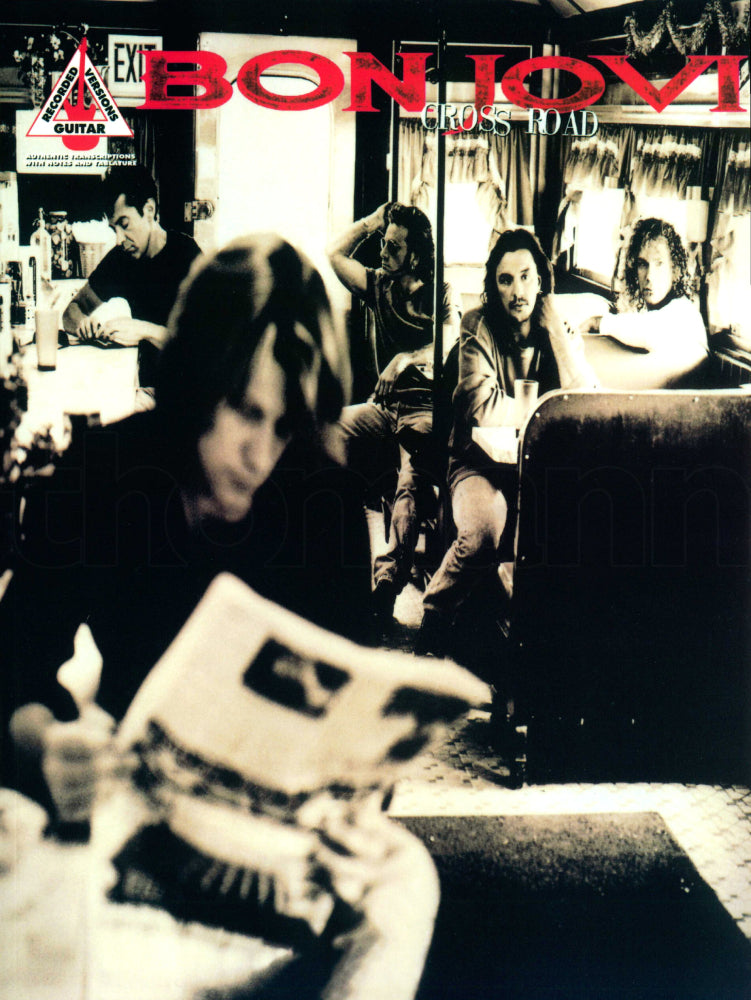 Bon Jovi Cross Road Recorded Version Guitar Tab