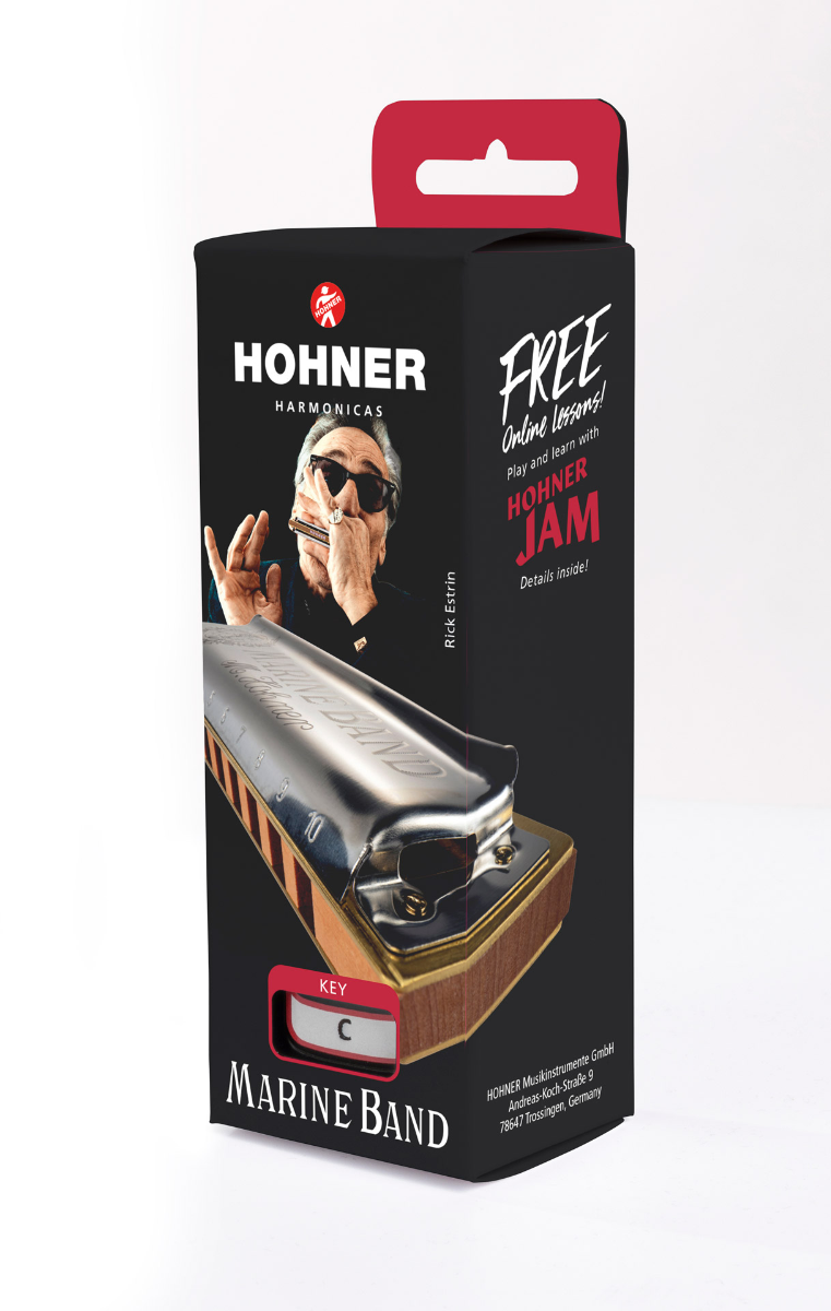 Hohner Marine Band Classic 1896 10 Hole Harmonica C