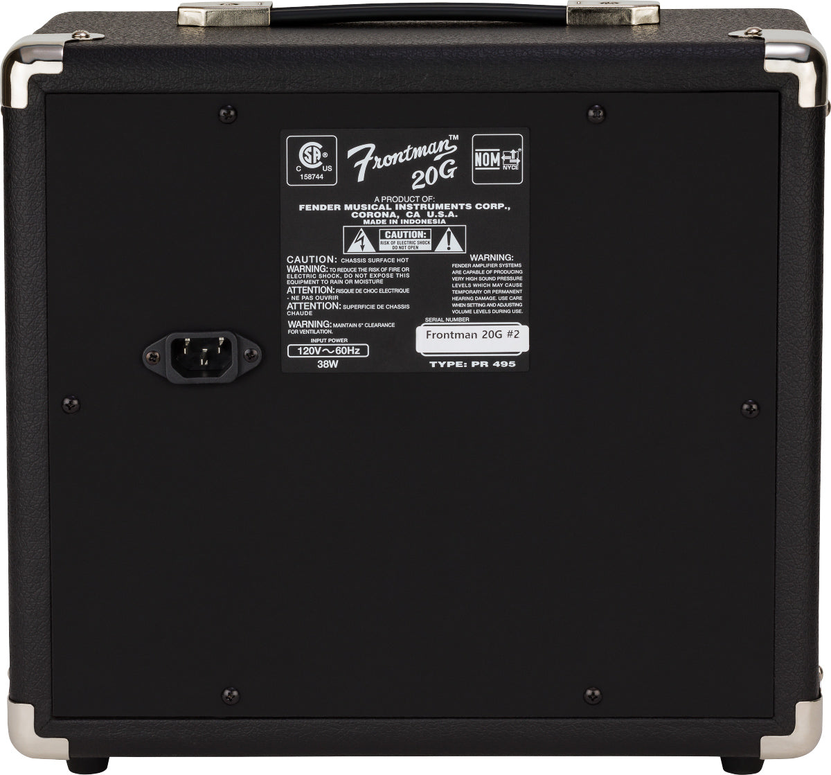 Fender Frontman 20G 1x8" 20W Combo Amp