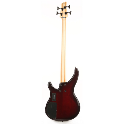 Yamaha TRBX604FM Electric Bass in Dark Red Burst
